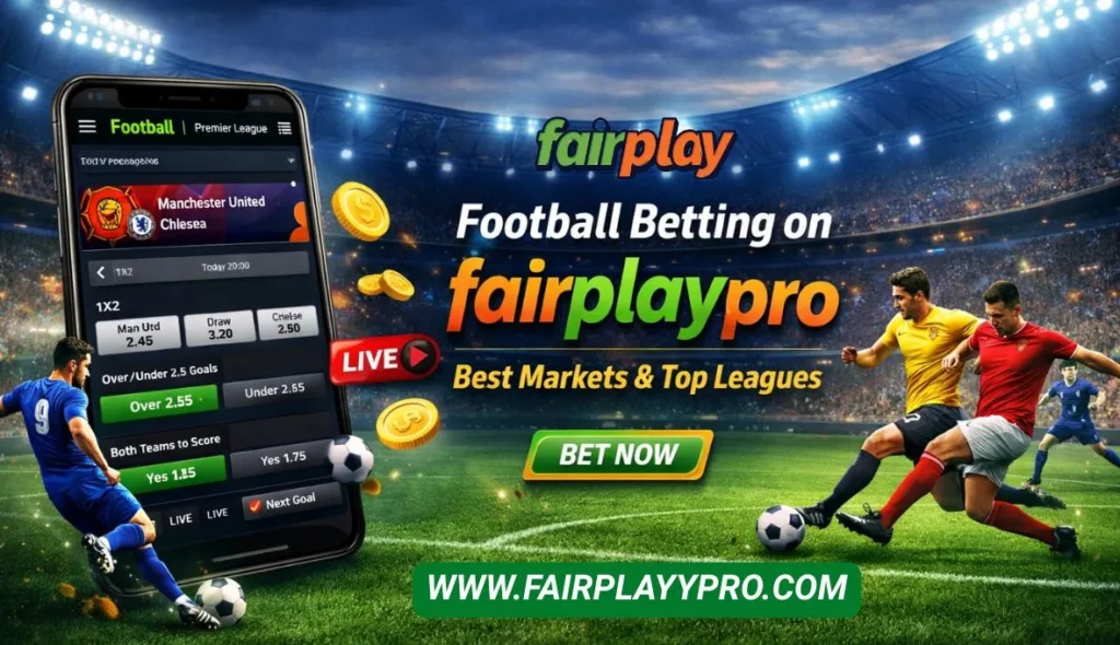 Football Betting on Fairplaypro – Best Markets, Leagues