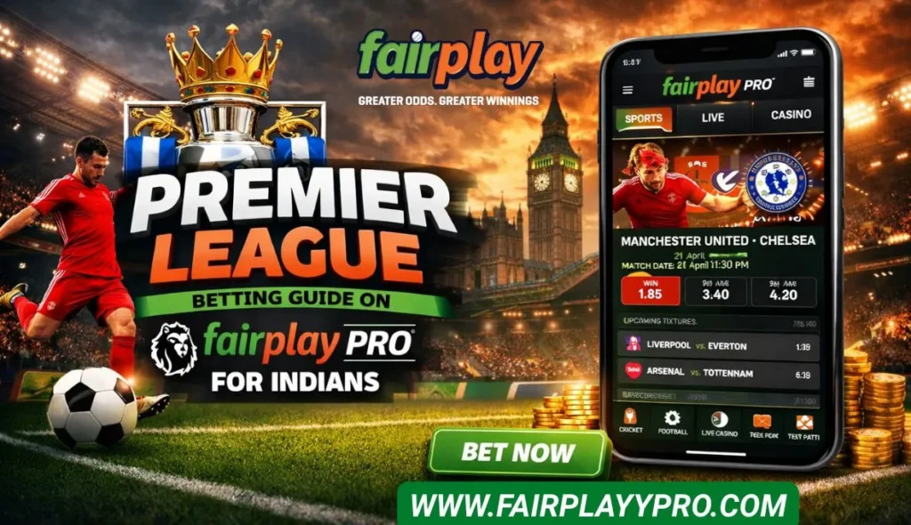 Premier League Betting Guide on Fairplay Pro for Indians