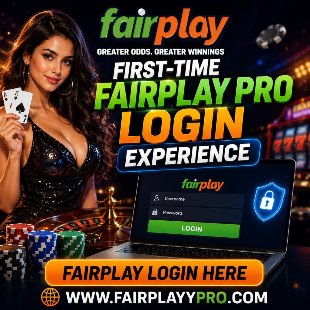 first time fairplay pro login experience